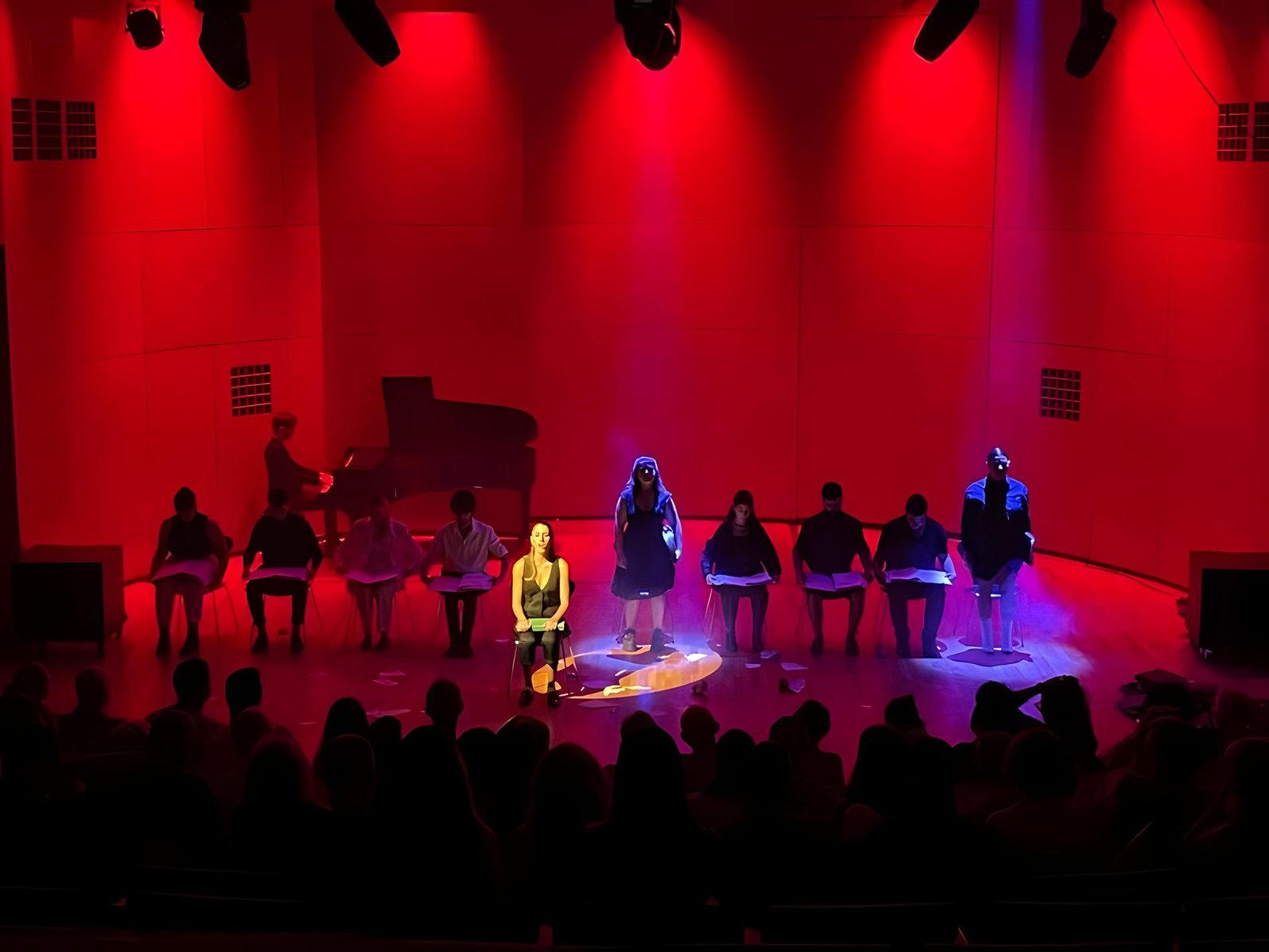 Heathers - Full red - the Heathers in charge