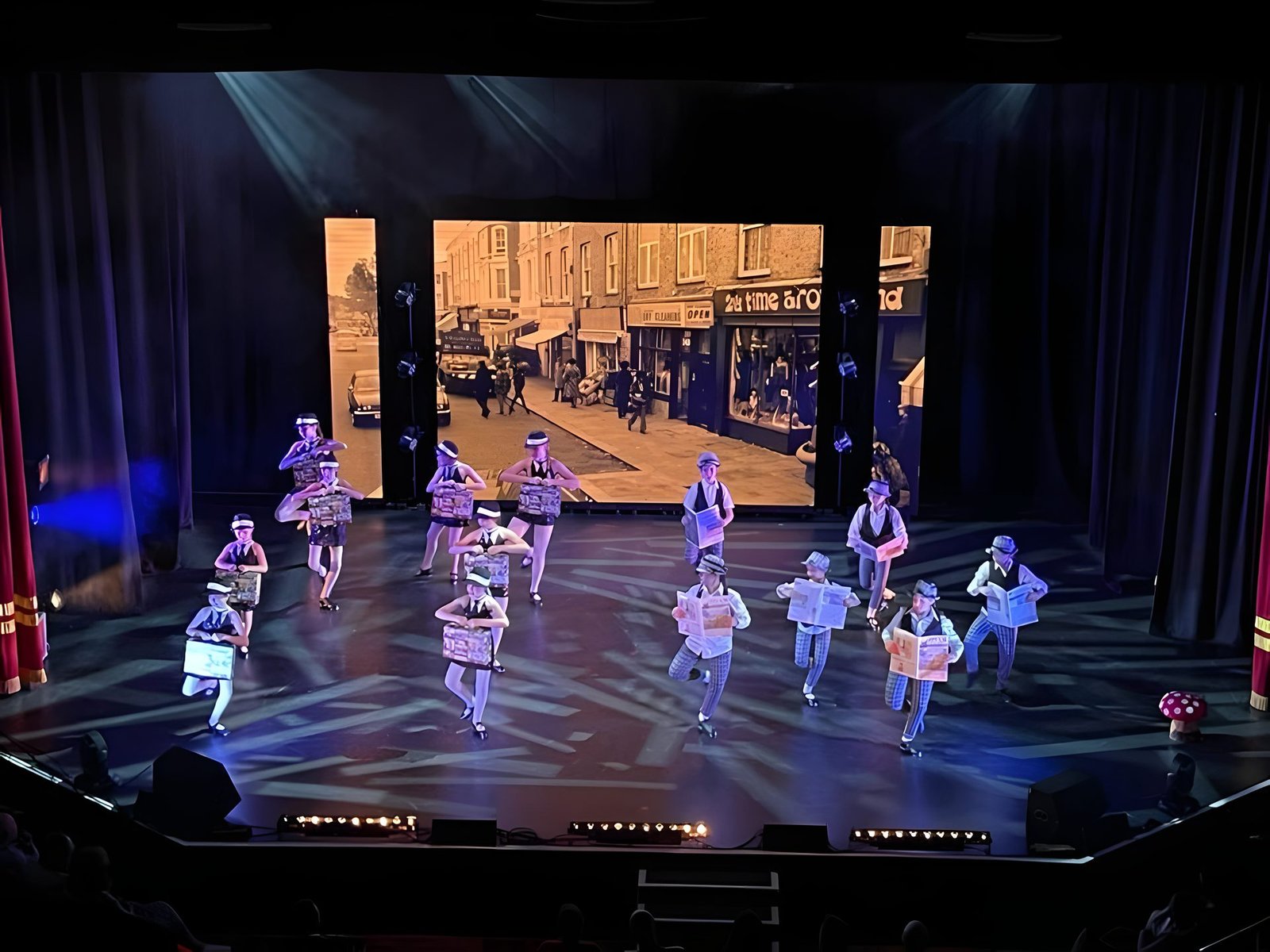 A World of Dance - Old London street scene