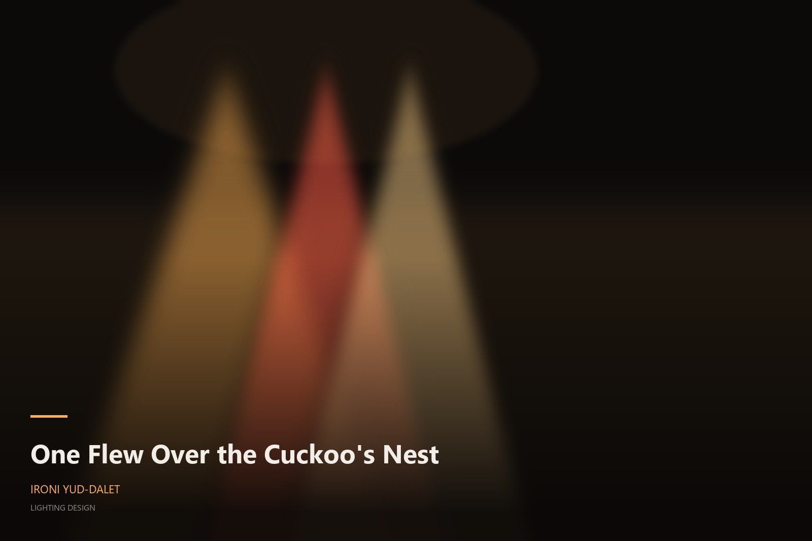One Flew Over the Cuckoo's Nest - Ironi Yud-Dalet