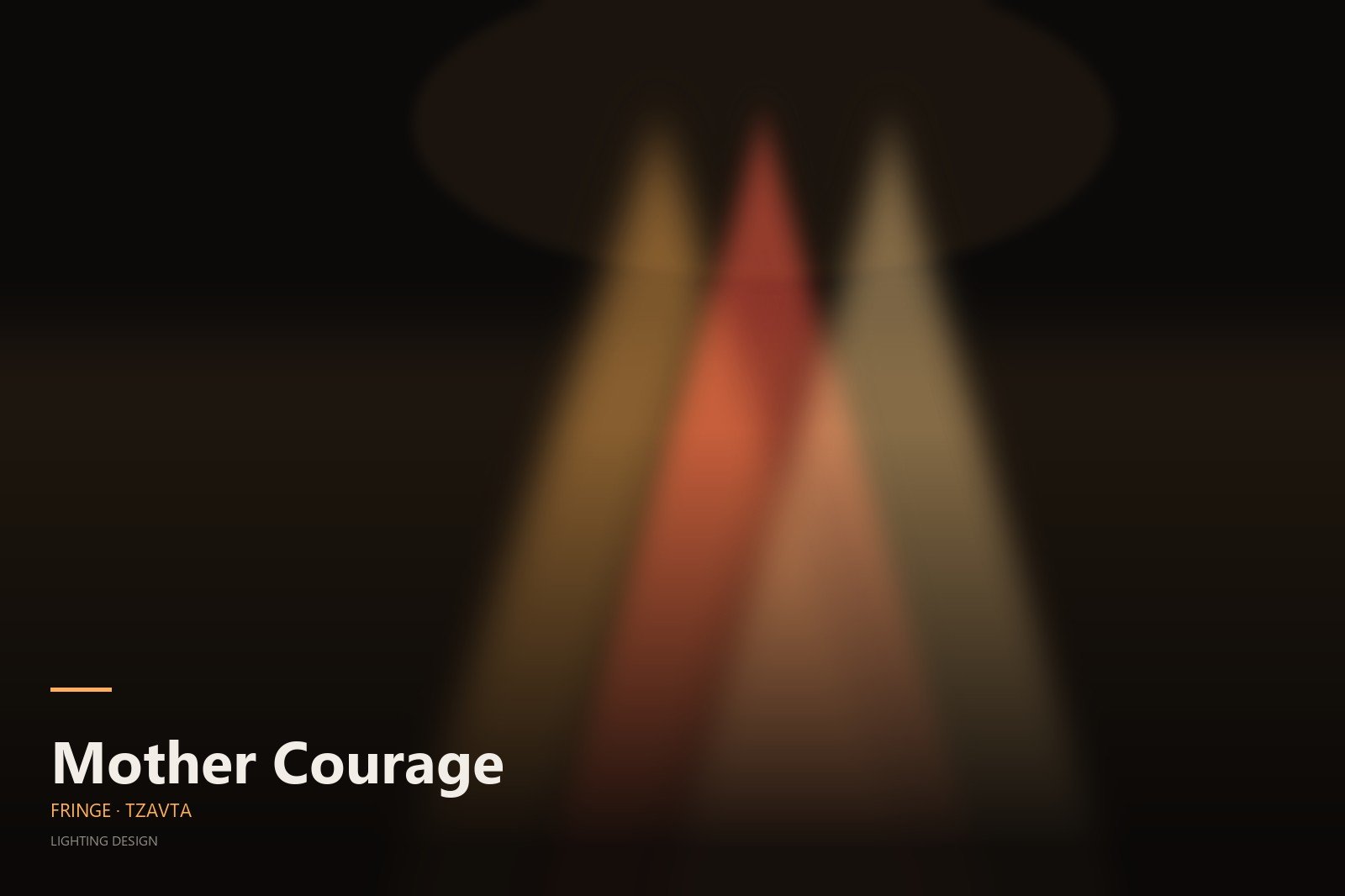 Mother Courage - Fringe · Tzavta